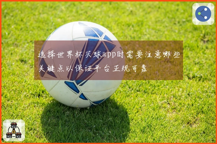 选择世界杯买球app时需要注意哪些关键点以保证平台正规可靠